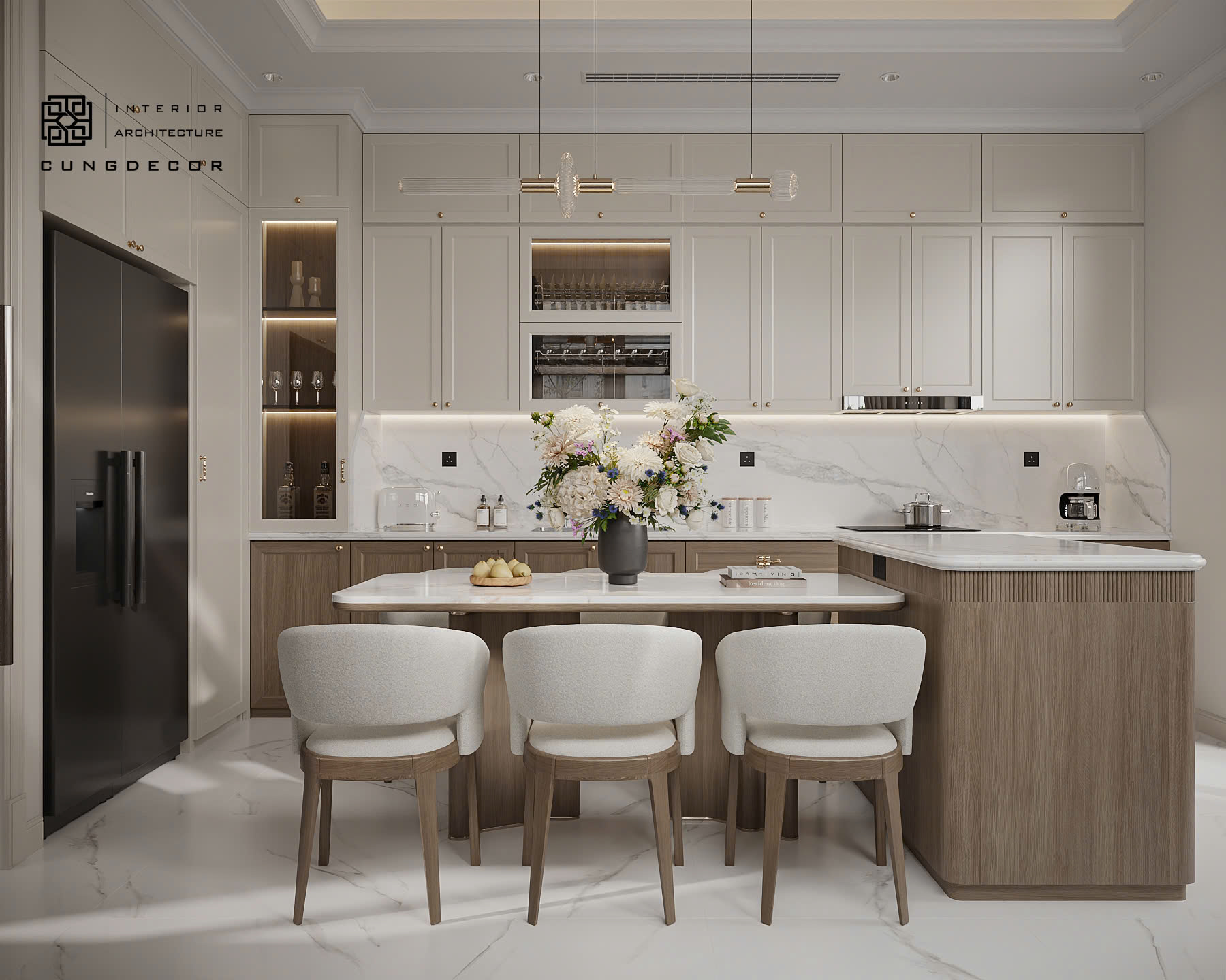 Nhà phố Tân cổ điển